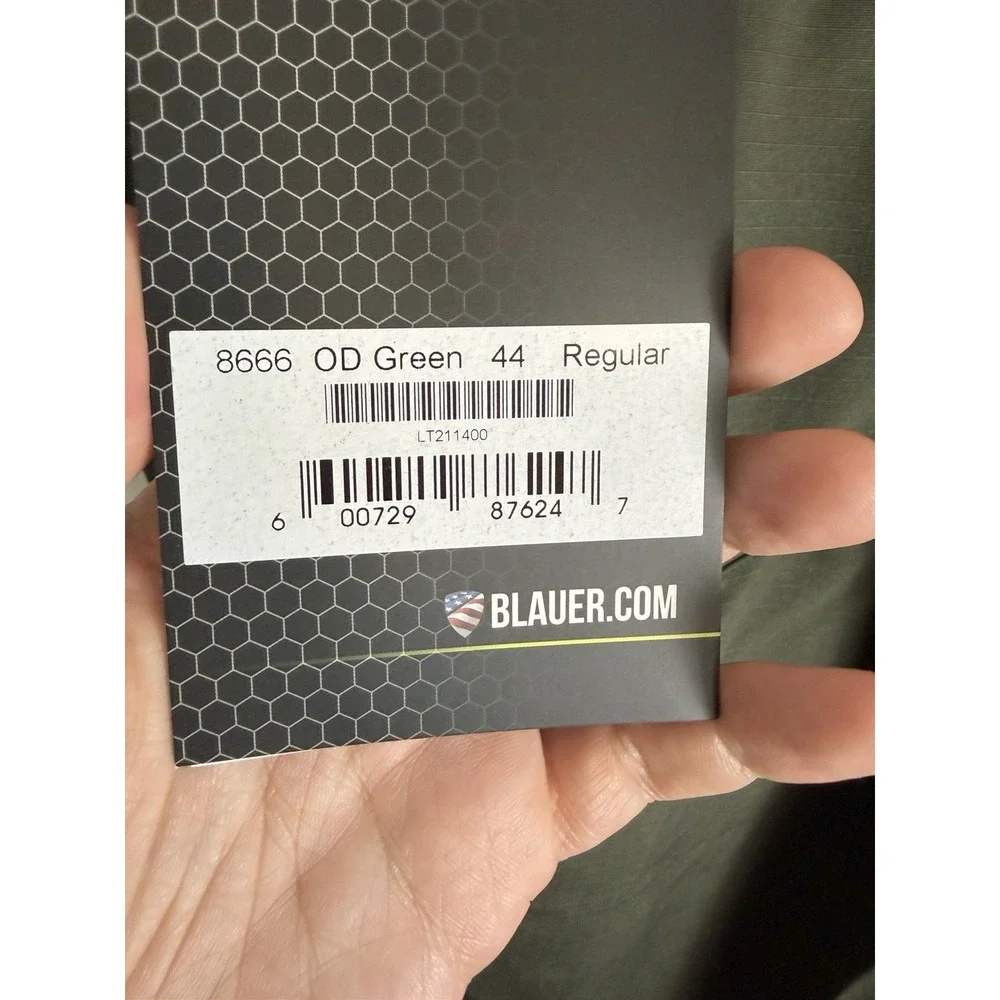 NWT!! Blauer 8666 Tactical Pants OD Green Cargo Work Uniform Combat, Sz 44regX37